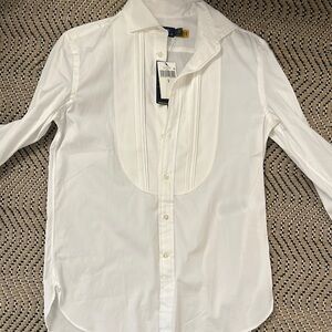 Elegant White Women’s Shirt